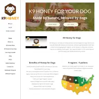 K9 Honey - All Natural Honey for Your Dog