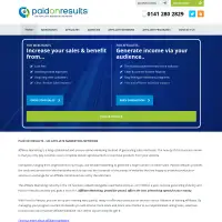 Affiliate Marketing UK - Paid On Results
