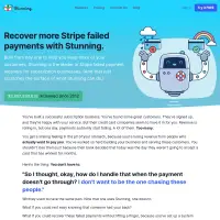 Stripe failed payment recovery and churn prevention for SaaS and subscription based businesses