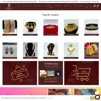 Buy 1 Gram Gold Imitation Jewellery online in India | Wholesaler – Sajaye jewels