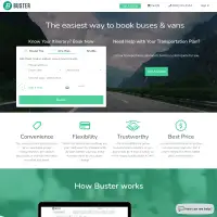Buster | The easiest way to book buses, vans, & limos