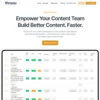 thruuu: Content Optimization Solution | Try for Free