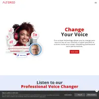 Professional AI Voice Changer Software and Services | Altered