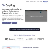 Language Model Copilot and API for Businesses | Sapling