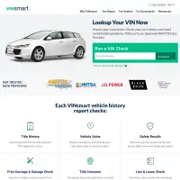 Get A VIN Check, VIN Lookup, Vehicle History Report | VINsmart