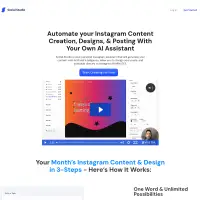 Social Studio - Automate Instagram Content Creation with AI