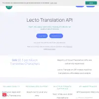Lecto Translation API
