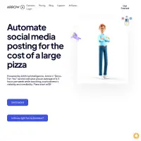 Arrow - home page - Reach new customers without lifting a finger