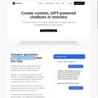 Create Custom, GPT-Powered Chatbots in Minutes