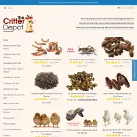 The Critter Depot - Live Crickets For Sale