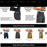 Concealed Carry Pants, Shorts, and Holsters | CCW Breakaways