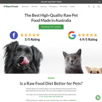 Raw Pet Food Delivery to Sydney, Melbourne, Brisbane - Raw & Fresh