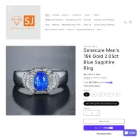 Senecure Jewelry by Senecure Corporation-Gold Diamonds Silver