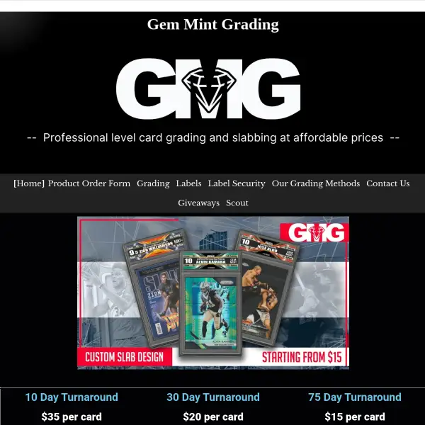 Gem Mint Grading – Protect Your Assets