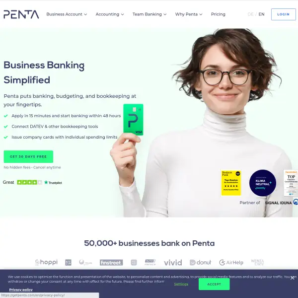Penta | Business Banking in a better way