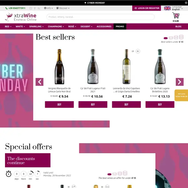 Buy italian wine online - Xtrawine