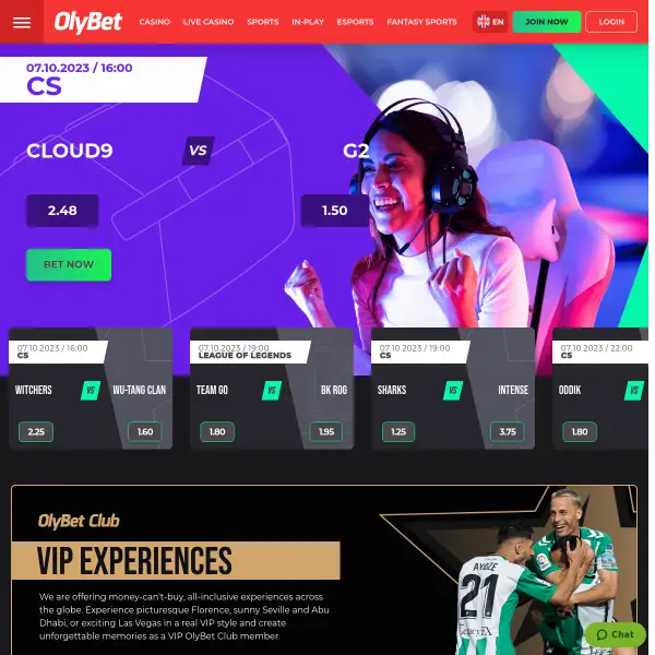 The Best Online Casino for gambling | Olybet - Betting